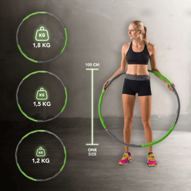 Tunturi riņķis Fitness Hula Hoop (1.2 kg)