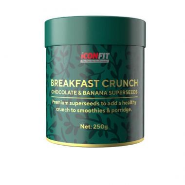 Piedevas uzturam ICONFIT Crunchy Breakfast Superfoods, 250 g