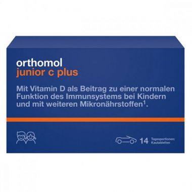 UZTURA BAGĀTINĀTĀJS Orthomol® JUNIOR PLUS C N14