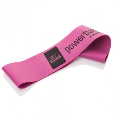 PRETESTĪBAS GUMIJA Let`s Band Powerbands MINI pink (vidēja)