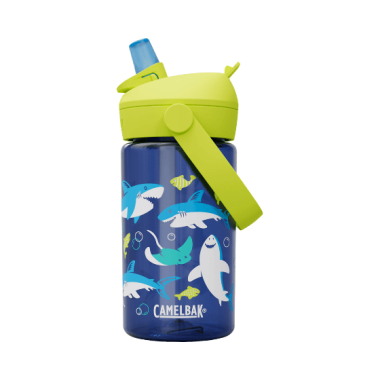 Pudele Thrive Flip Straw Kids Sharks 0.4L Camelbak