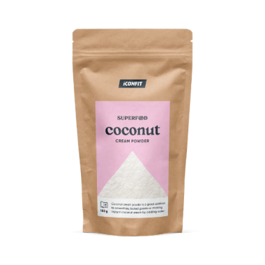 Kokosriekstu Krēma pulveris, 150g, ICONFIT