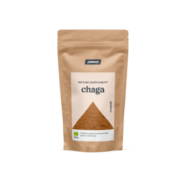 Organiskais Čaga pulveris, 100g, ICONFIT