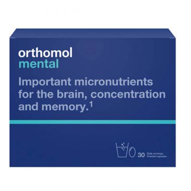 Uztura bagātinātājs Orthomol® MENTAL N30 