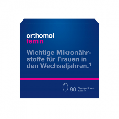 Uztura bagātinātājs Orthomol® FEMIN N90