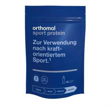 UZTURA BAGĀTINĀTĀJS ORTHOMOL SPORT PROTEIN N16
