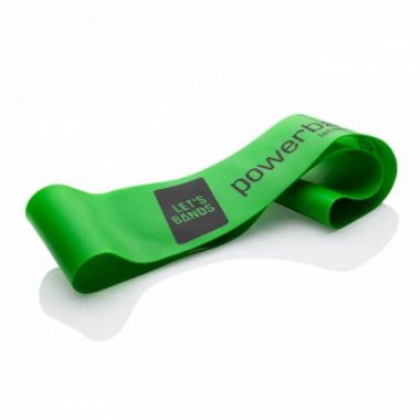 PRETESTĪBAS GUMIJA LET'S BAND POWERBAND MINI GREEN