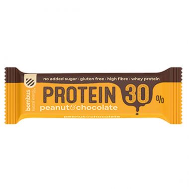 Sporta batoniņš BOMBUS Protein 30% Peanut&Chocolate