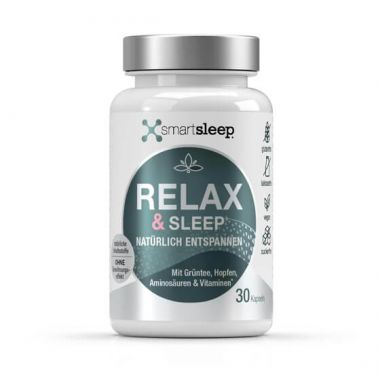 Vitamīni miegam SMARTSLEEP RELAX & SLEEP, 30 kapsulas