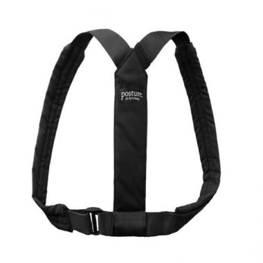 Stājas korektors Swedish Posture Flexi, melns
