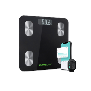Tunturi viedie svari Smart Scale SC30 Black