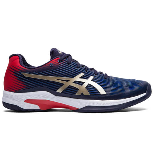 Apavi tenisam ASICS SOLUTION SPEED FF, vīriešu, dark blue/red