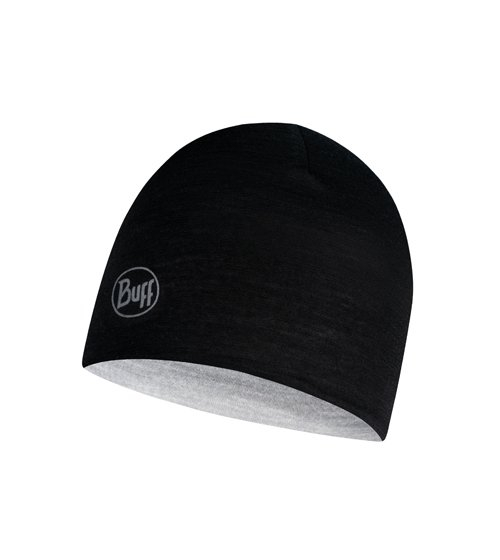 Bērnu cepure Buff Merino Revers Hat Black