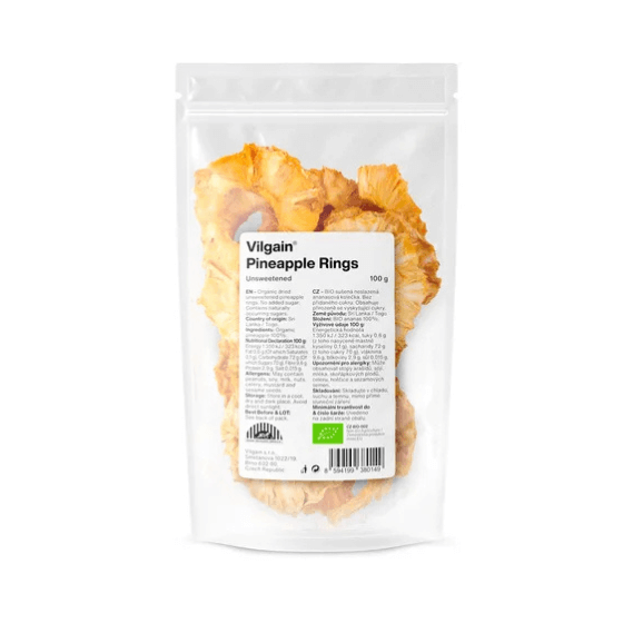Ananāsu Riņķīši Vilgain, 100 g