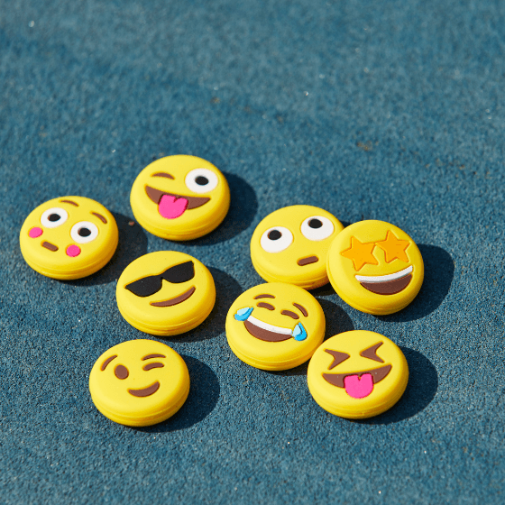 Stīgu vibrācijas noņēmējs EMOJI, Wilson, dažādi veidi, 1 gab.