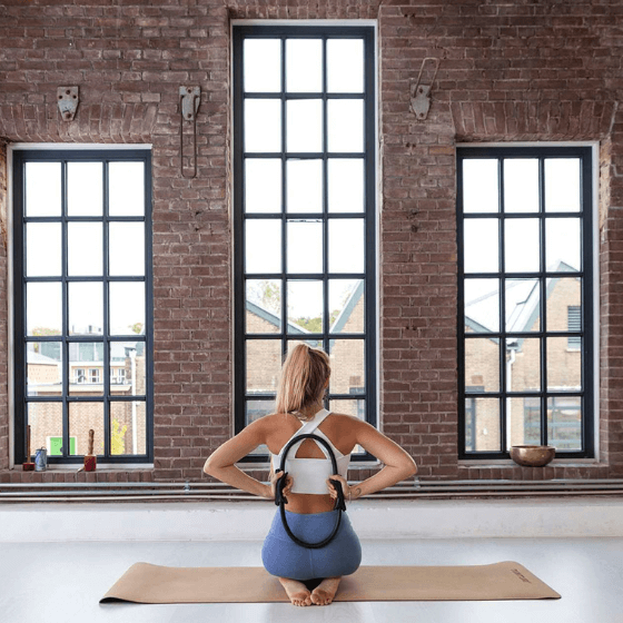 Pilates riņķis, melns, TUNTURI