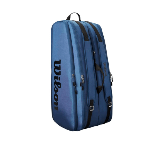 Tenisa Soma WILSON TOUR 12 PK Melna/Zila