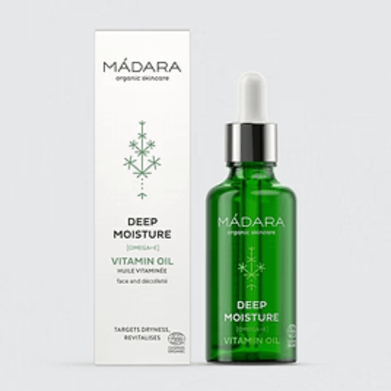 DEEP MOISTURE Vitamīnu eļļa, Madara, 50ML