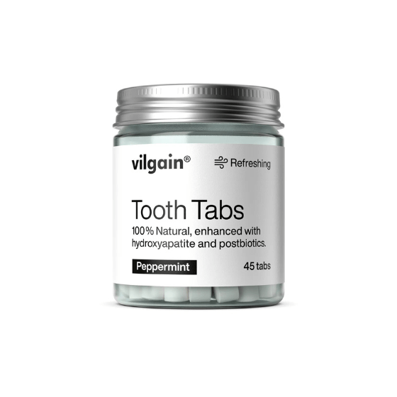 Zobu tabletes piparmētru, Vilgain