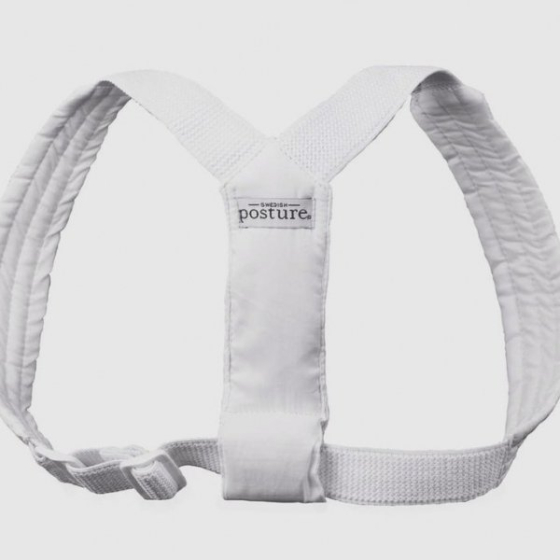 Stājas korektors Classic, balts Swedish Posture