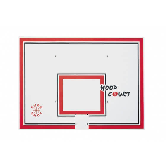 Basketbola groza vairogs Sure Shot, 120x90 cm, divkrāsu apdruka