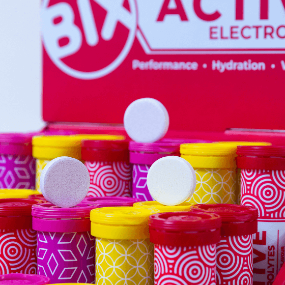 ELEKTROLĪTI ŪDENIM BIX Active, 20 Tabletes