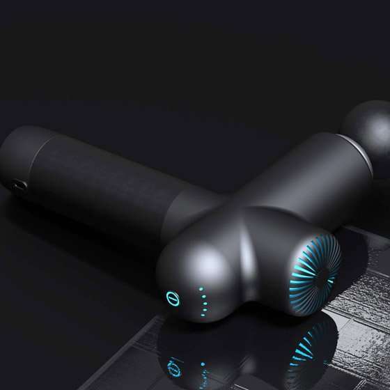 Masāžas pistole Booster Lightsaber AI massage gun