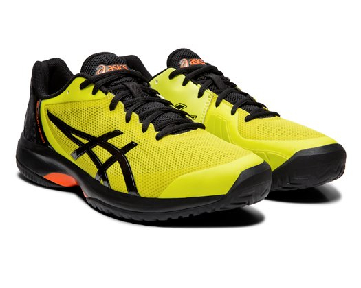 ASICS GEL-COURT SPEED VĪRIEŠU TENISA APAVI (SOUR YUZU BLACK)
