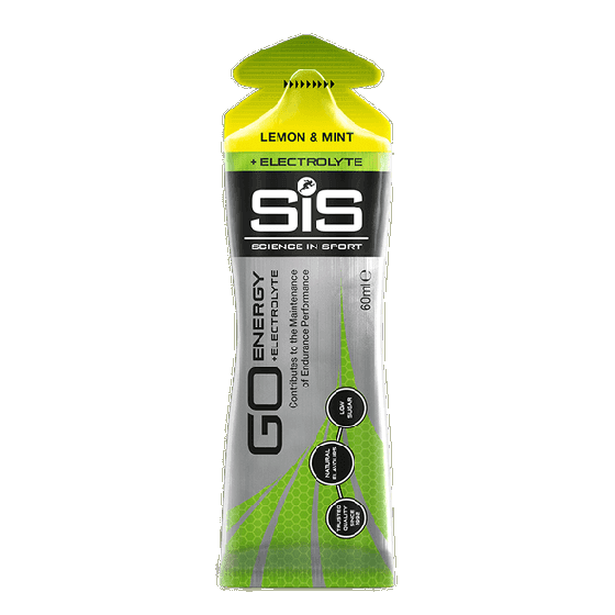 Enerģijas želeja SiS GO Isotonic Energy Gel Lemon & Mint, 60ml