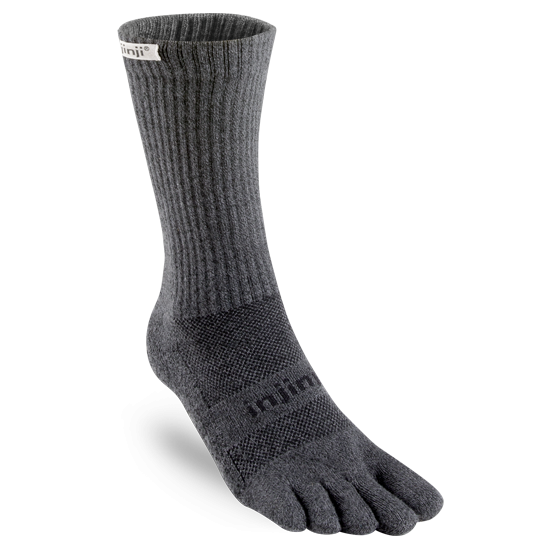 Injinji Zeķes Trail Midweight Crew Granite pārgājieniem