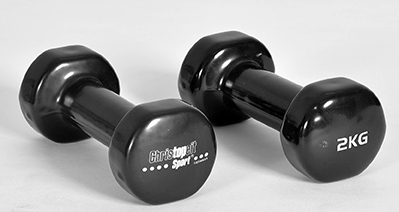 Vinyl Hanteln - Beauty Bells 2 x 2 kg