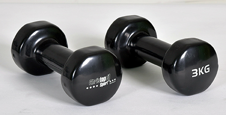 Vinyl Hanteln - Beauty Bells 2 x 3 kg