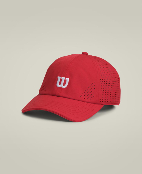 WILSON U ACTIVE PERFORATED CEPURE Varsity Red