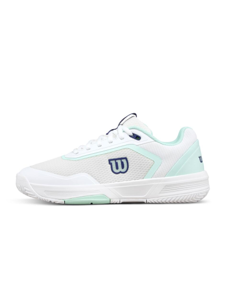 WILSON TENISA APAVI SIEVIEŠU COURTGLIDE W White / Bay / Skipper Blue