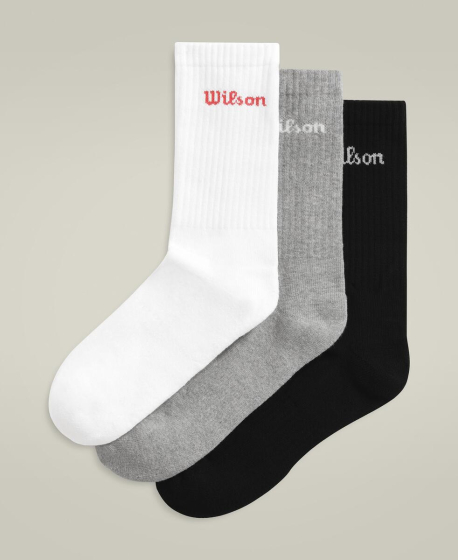 U CREW LOGO SOCK 3PK / MULTICOLOUR S