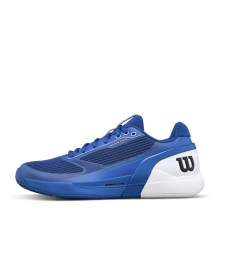 WILSON TENISA APAVI VĪRIEŠU RUSH PRO 5 Deja Vu Blue / White / Black