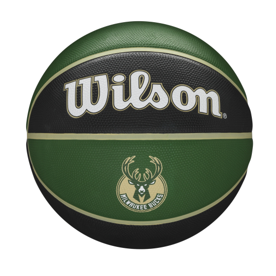 WILSON basketbola bumba NBA TEAM TRIBUTE MILWAUKEE BUCKS