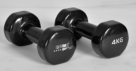 Vinyl Hanteln - Beauty Bells 2 x 4 kg
