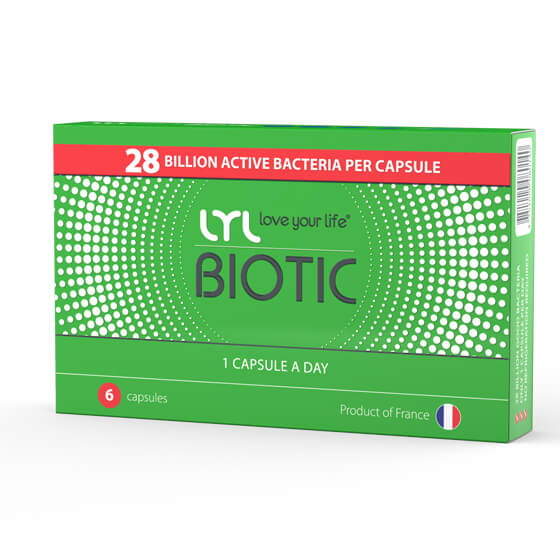 LYL BIOTIC, 6 kapsulas