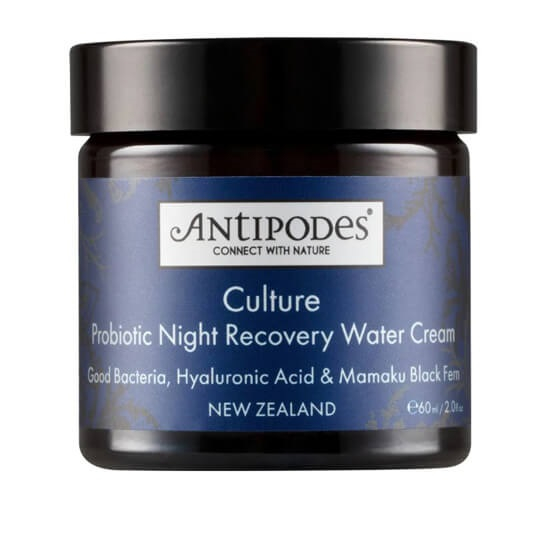Atjaunojošs nakts krēms ar probiotikām Antipodes Culture, 60ml