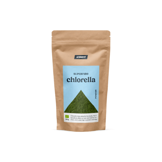 Organiskā hlorella, 125g, ICONFIT