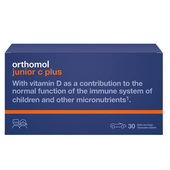 Uztura bagātinātājs Orthomol® Junior C Plus N30 (meža oga)