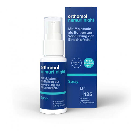 Orthomol Nemuri Night Spray ar melatonīnu