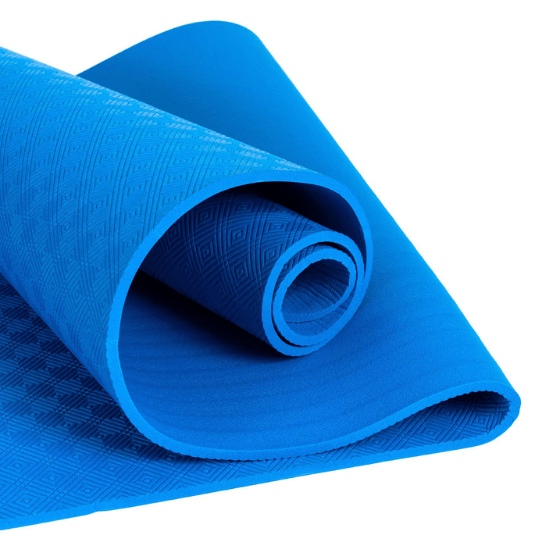 Vingrošanas paklājs Poise Gym SM, Zils (180cmx65cm)