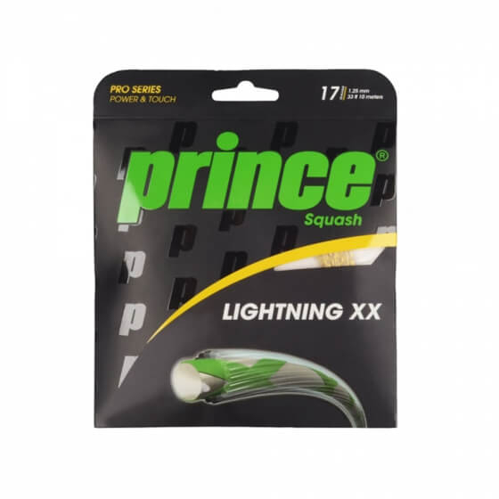 Skvoša raketes stīgas Prince Lightening XX 17, zelta