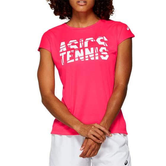 SPORTA KREKLS ASICS PRACTICE GRAPHIC SS Pink