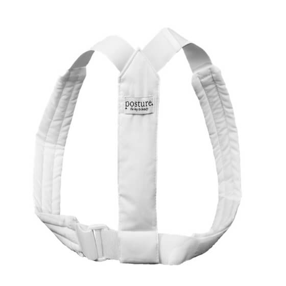 Stājas korektors Swedish Posture Flexi, balts