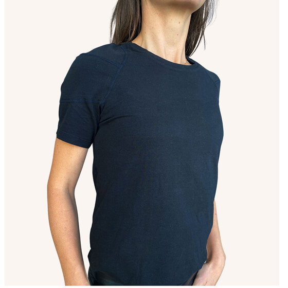 Krekls Stājas koriģēšanai swedish posture Alignment Cotton Posture T-shirt, Sieviešu