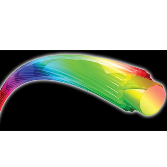 Tenisa raketes stīgas Prince SYNGUT W/DURAFLEX 16 - L Rainbow, 200m