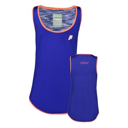 Tenisa krekls meitenēm Prince Racerback Vest (coral)
